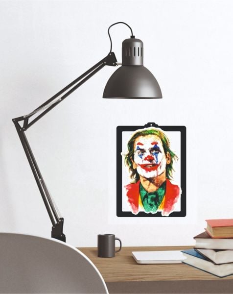 Joker Tasarımlı Duvar Tablosu