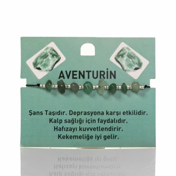 Burç Taşı Bileklik Aventurin