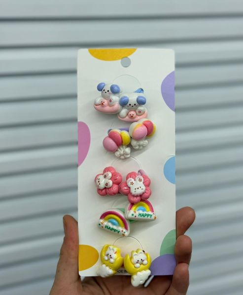 Karakterli Lastik Çocuk Toka
