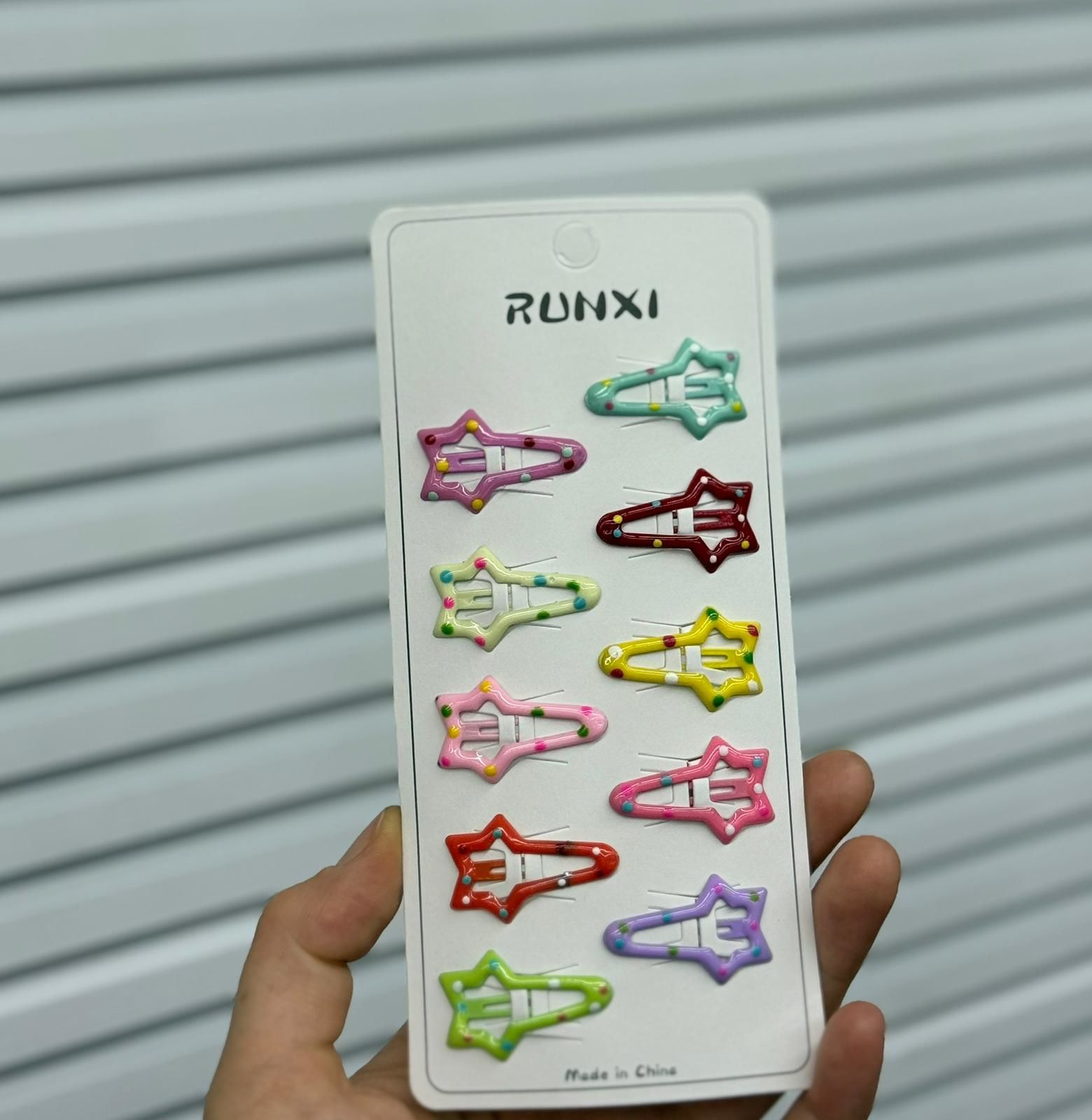 Yıldız Desen Çıtçıtlı  Çocuk Toka