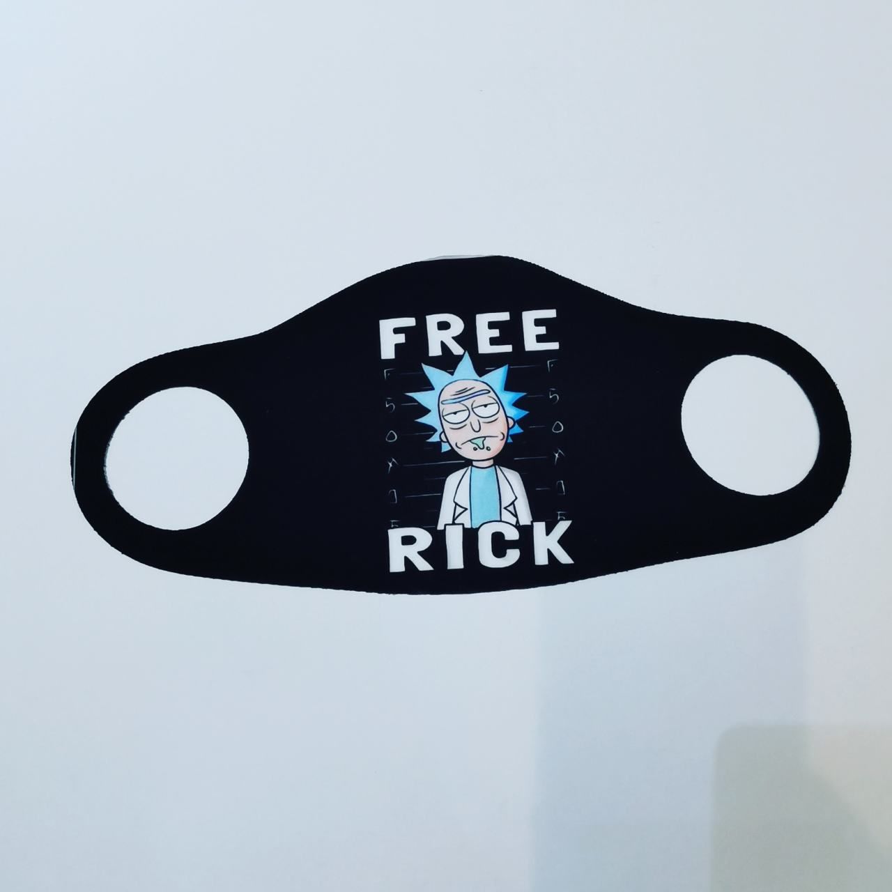 Free Rick Baskılı Maske