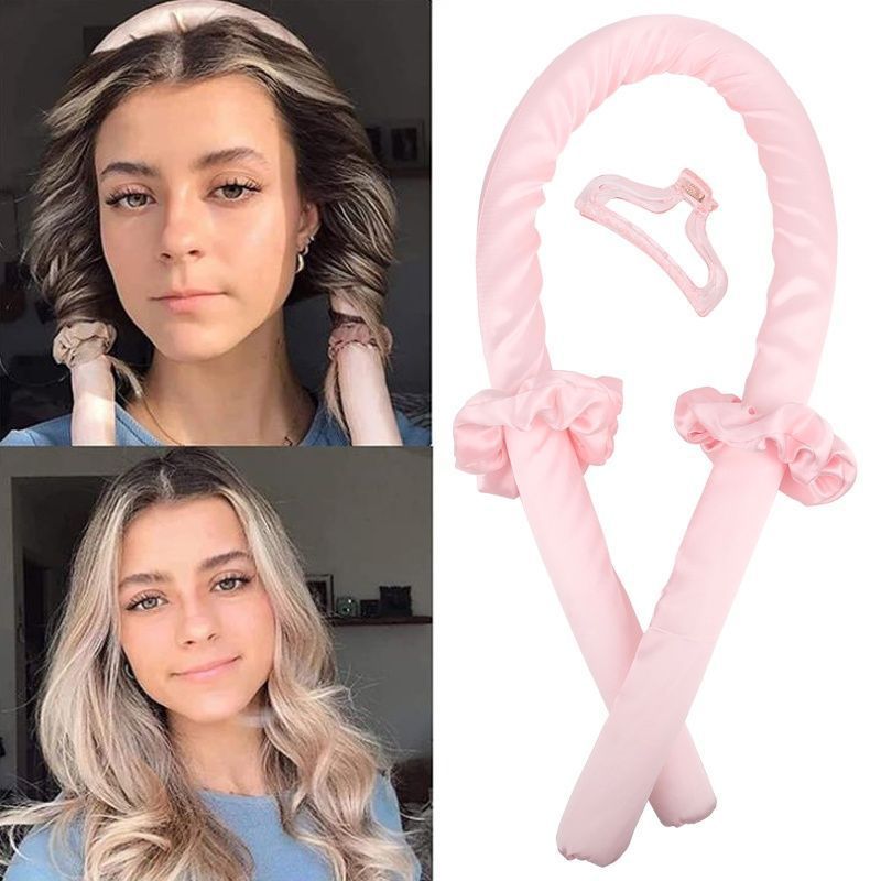 Saç Şekillendirme Seti ve Toka Pembe