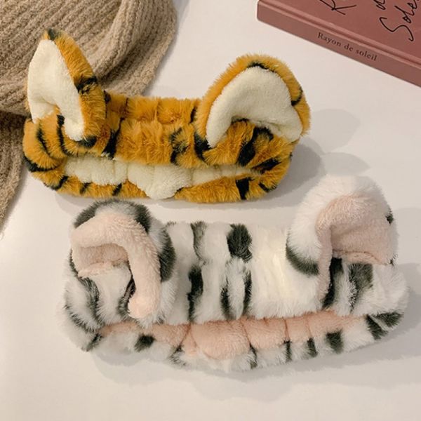 Leopar Desen Saç Bandı