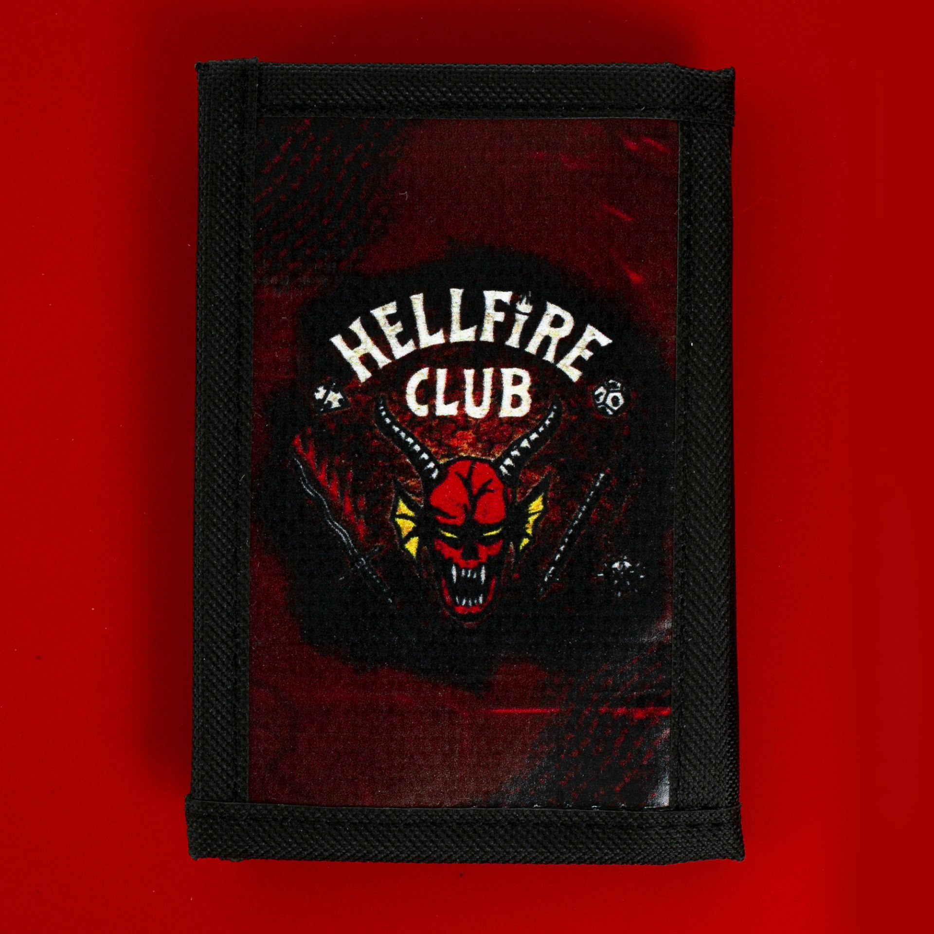 Stranger Things Hellfire Club Baskılı  Spor Cüzdan