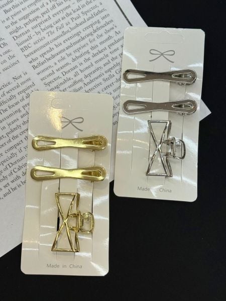 3'lü Metal Toka Set 12 Adet