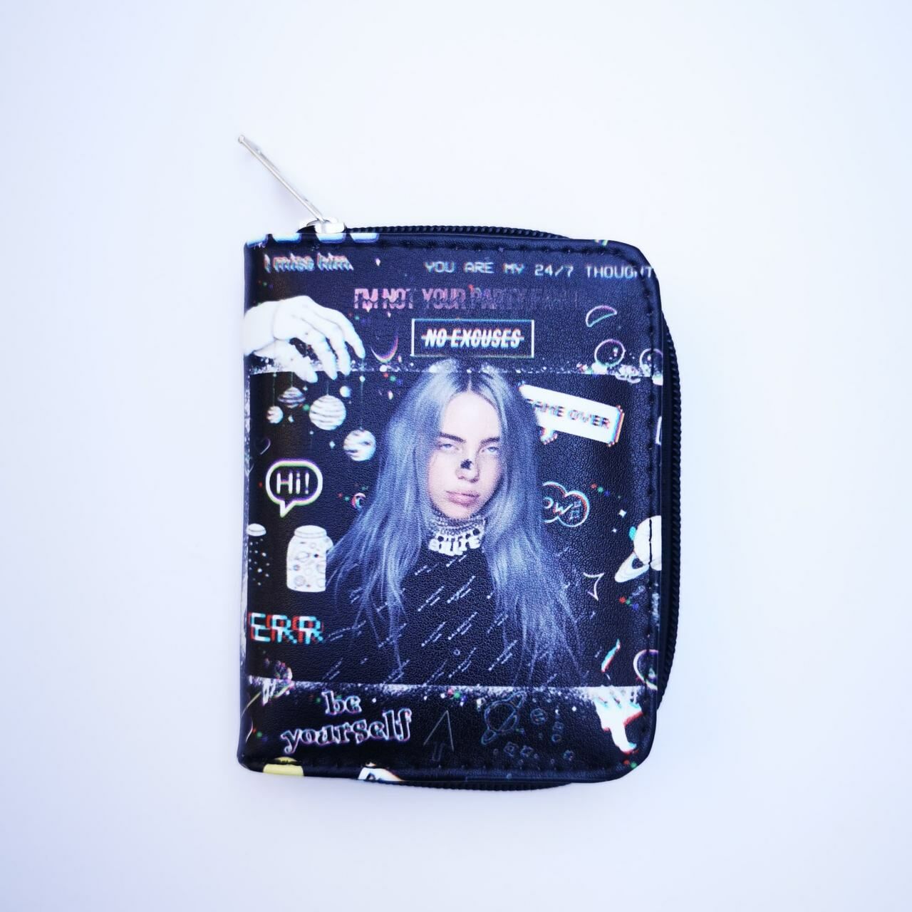 Billie Eilish Baskılı Mini Cüzdan