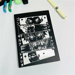 Hunter X Hunter Tasarımlı Lastikli Defter