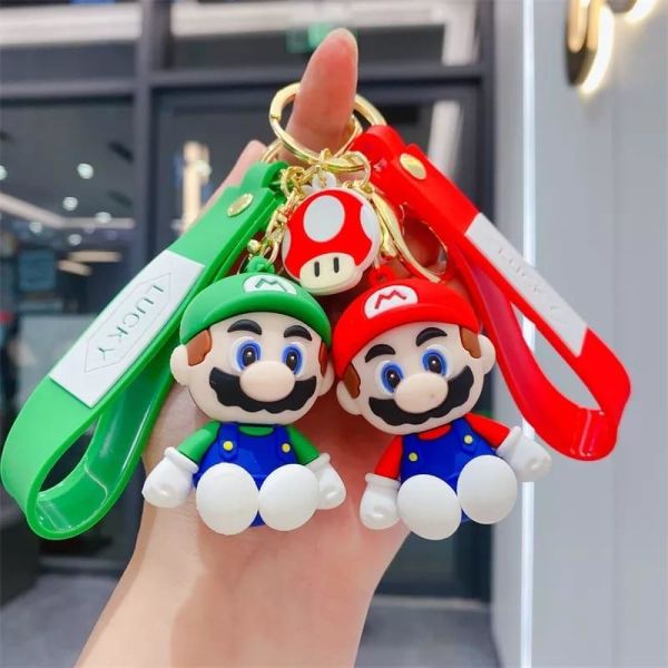 Süper Mario Silikon Anahtarlık