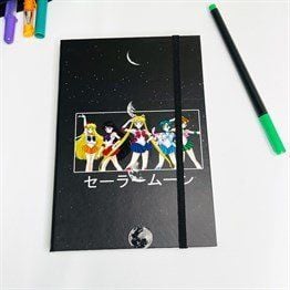 Lolipop Girl Tasarımlı Lastikli Defter