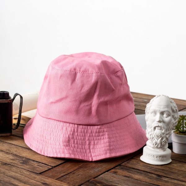 Pembe Renk Balıkçı Şapka