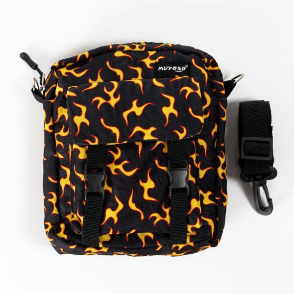 Alev Desenli Muyoso Bag Cıtcıtlı Dik