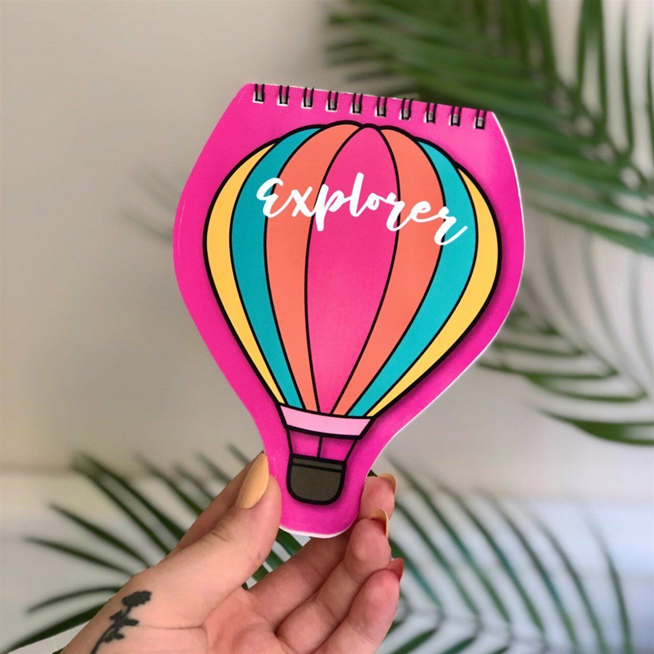 Uçan Balon Tasarımlı Şekilli Defter