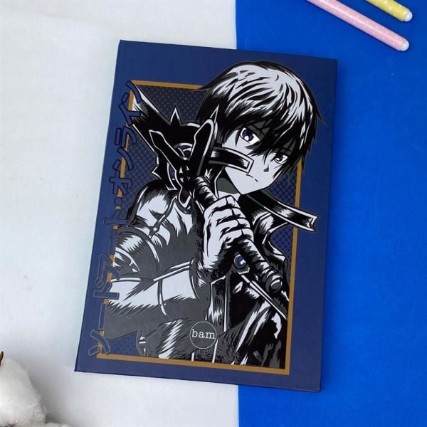 Kazuto Kirigaya Tasarımlı Lastikli Defter