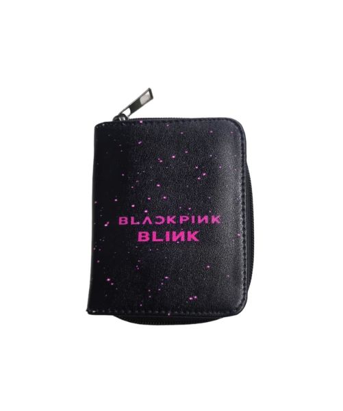 Black Pink Baskılı Cüzdan