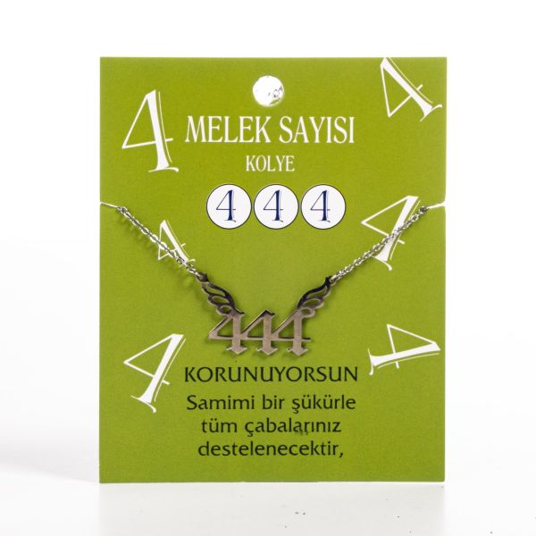 Melek Sayısı 444 Zincirli Kolye