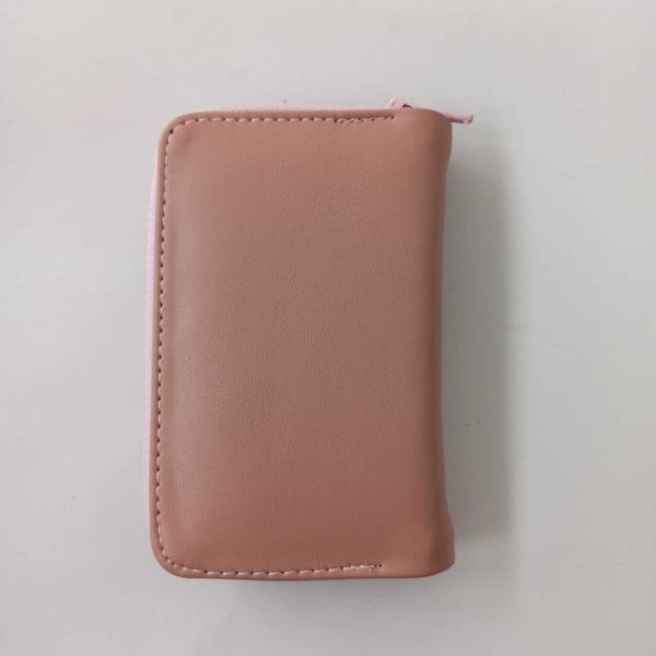 Pembe Renk Orta Boy Kadin Cüzdanı