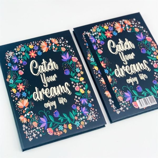 Catch Your Dreams Tasarımlı Lastikli Defter