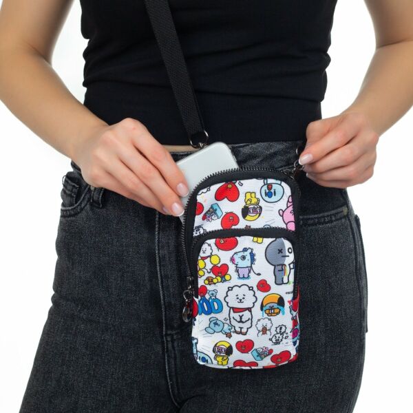 Bt21 Baskılı Telefon Çantası