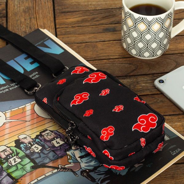 Akatsuki Baskılı Telefon Çantası