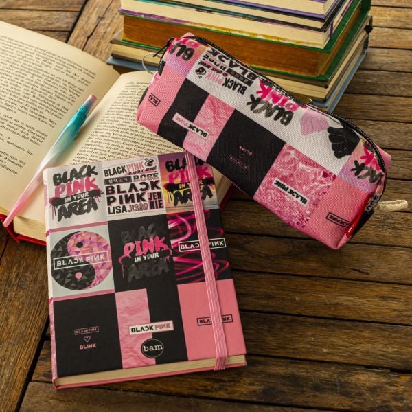 Black Pink Defter Kalemlik Seti
