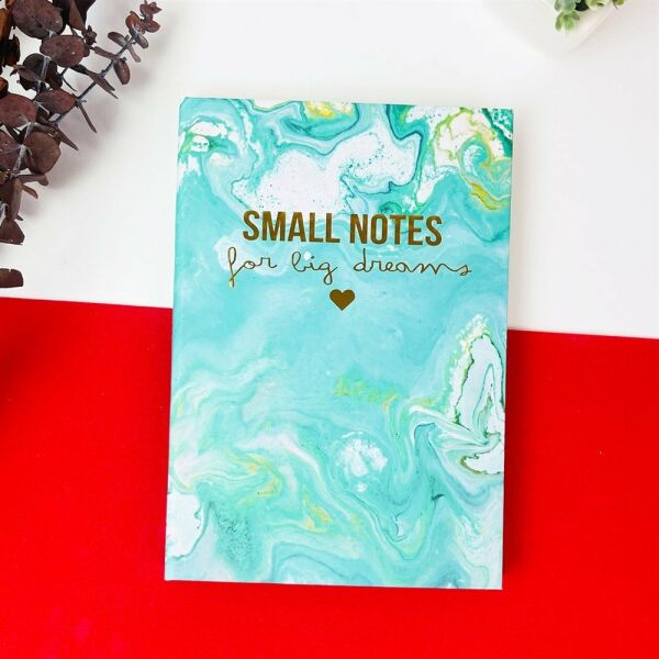 Small Notes Tasarımlı Lastikli Defter