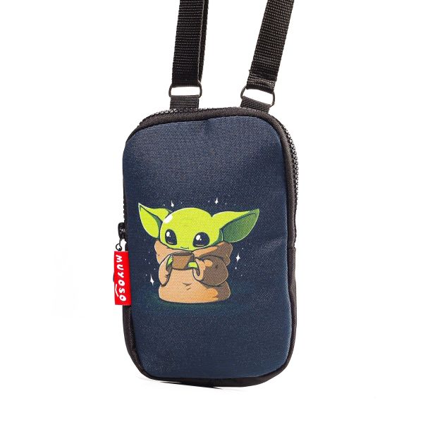 Baby Yoda Baskılı Telefon Çantası
