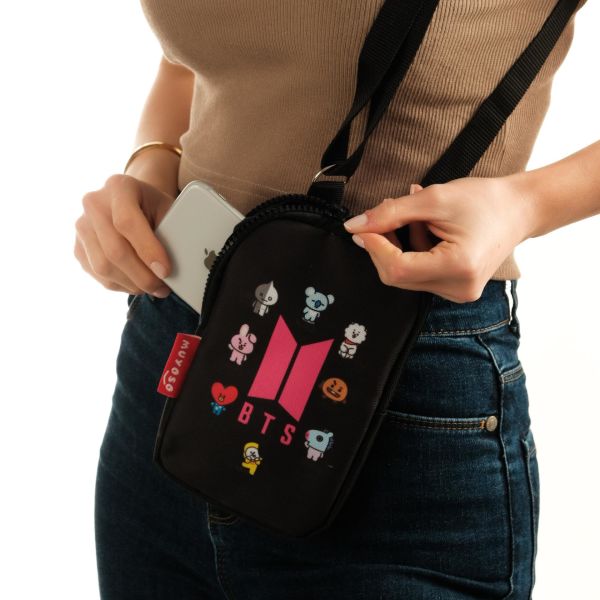 Bt21 Baskılı Telefon Çantası