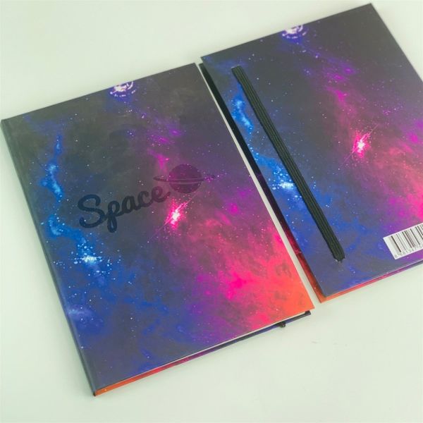 Space Tasarımlı Lastikli Defter