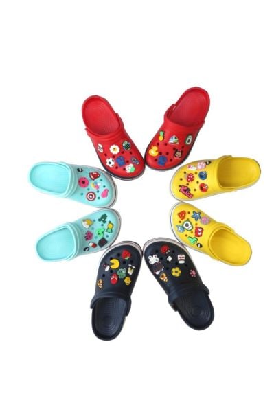 Dil Şekilli Crocs Terlik Süsü
