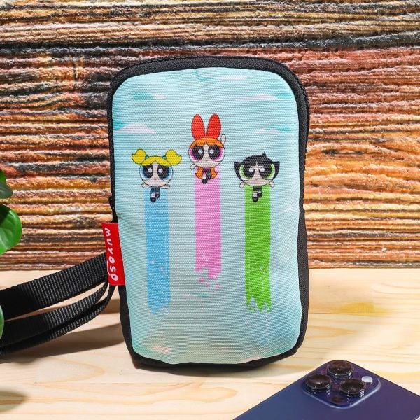 PowerPuff Girls Baskılı Telefon Çantası