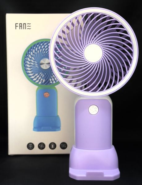 Mini Fan Masaüstü Taşınabilir Telefon Stantlı El Fan