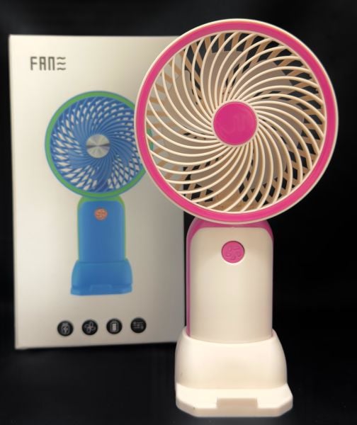 Mini Fan Masaüstü Taşınabilir Telefon Stantlı El Fan