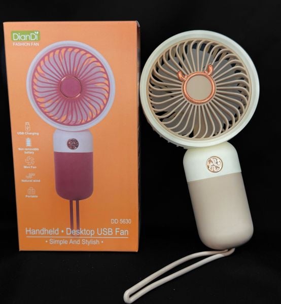 Mini Fan Masaüstü Taşınabilir Telefon Stantlı El Fan