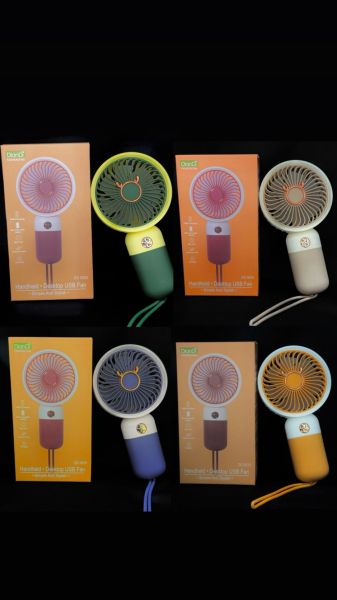 Mini Fan Masaüstü Taşınabilir Telefon Stantlı El Fan