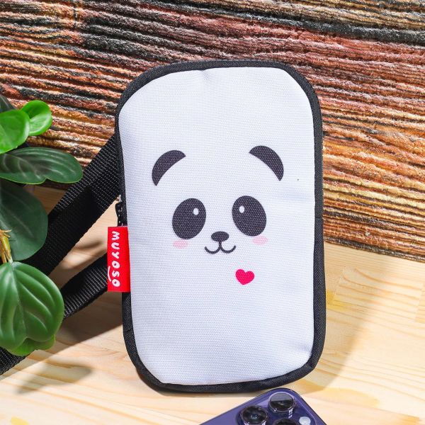 Panda Baskılı Telefon Çantası