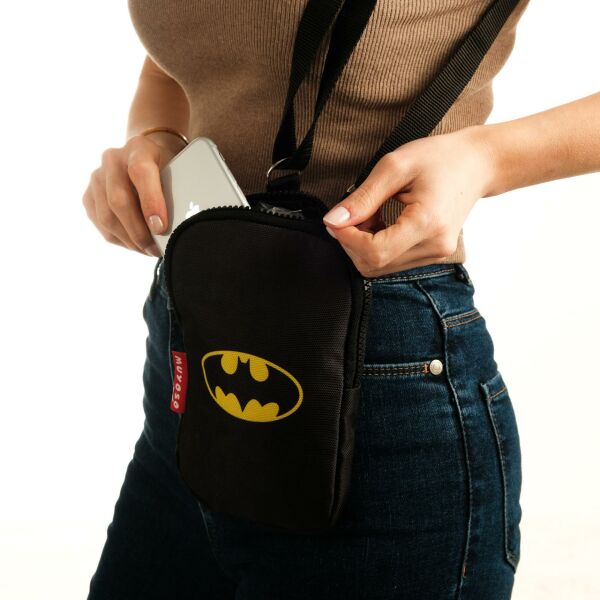 Batman Baskılı Telefon Çantası