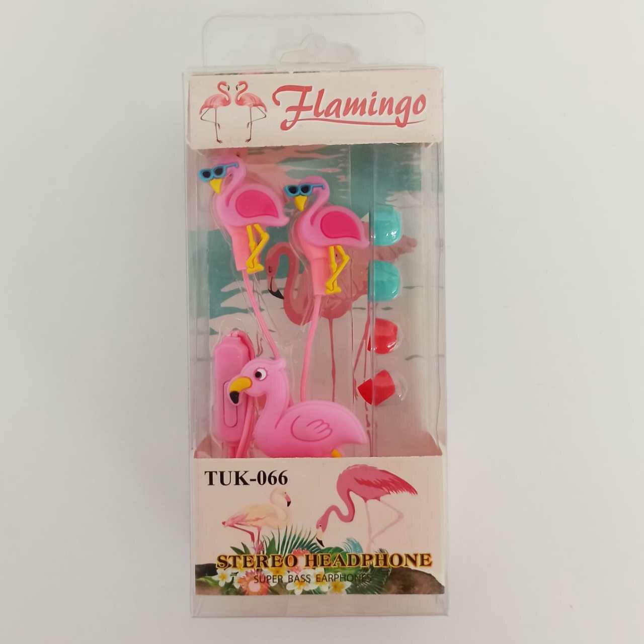 Pembe Flamingo Kafalı Kulaklık