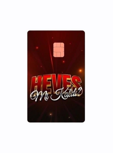 Heves Kredi Kartı Kaplama Stickeri Papara, Tosla, Kredi Kartı Için Uyumlu