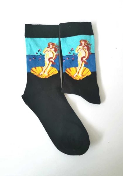 Deniz Kızı Tasarımlı Çoraplar
