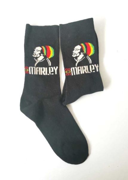 Bob Marley Tasarımlı Çoraplar