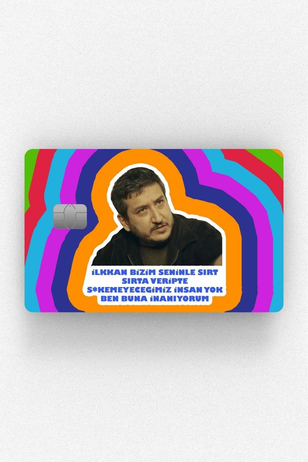 Gibi Sırtsırta Kredi Kartı Kaplama Stickeri Papara, Tosla, Kredi Kartı Için Uyumlu