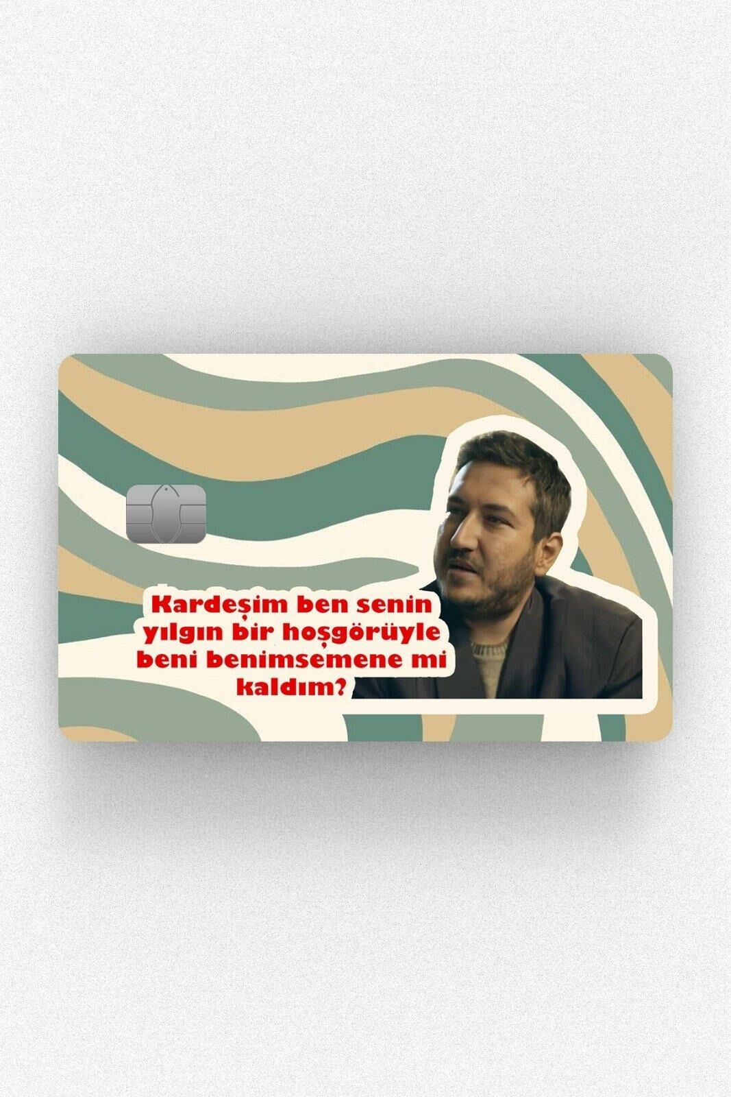 Gibi Yılgın Hoşgörü Kredi Kartı Kaplama Stickeri Papara, Tosla, Kredi Kartı Için Uyumlu