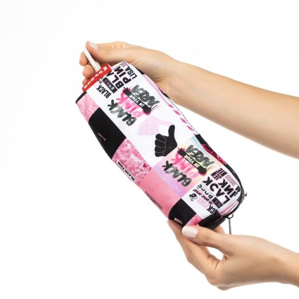 Black Pink Kalemlik Makyaj Çantası