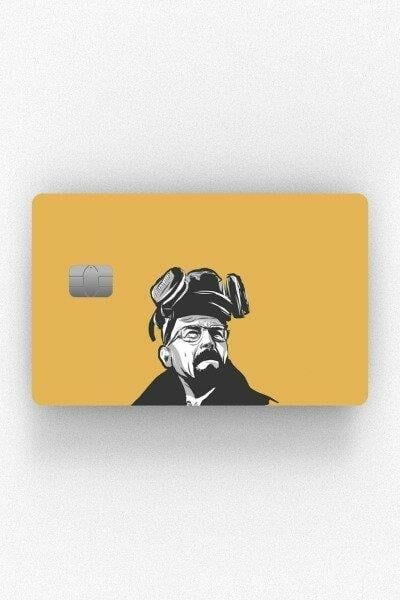 Breaking Bad Kredi Kartı Kaplama Stickeri Papara, Tosla, Kredi Kartı Için Uyumlu