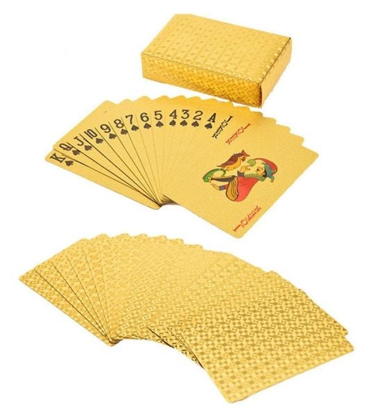 Altın Kaplama İskambil Kağıdı