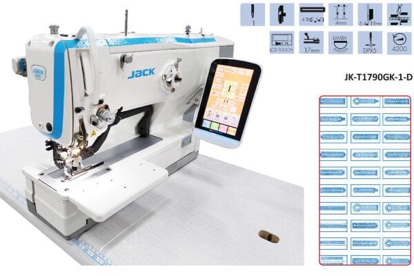 JK-T1790GK-1-D İlik Makinesi Elektronik