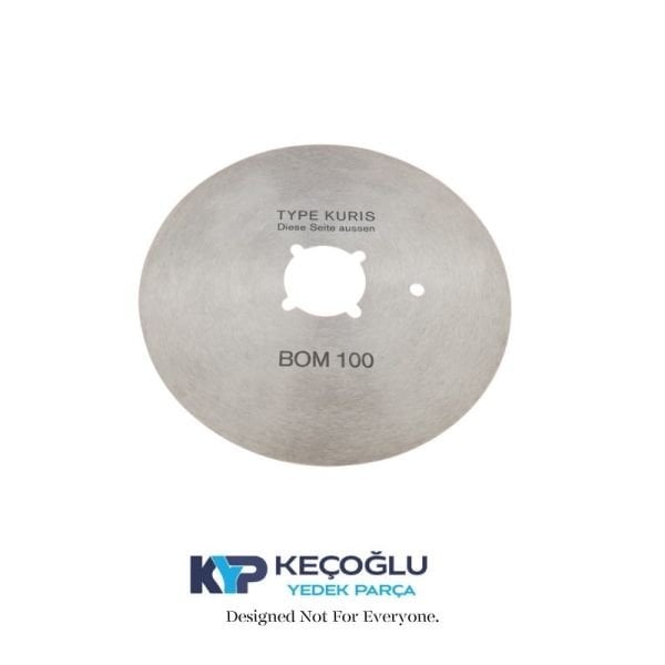BOM100 R Yuvarlak Kesim Motor Yuvarlak Bıçak