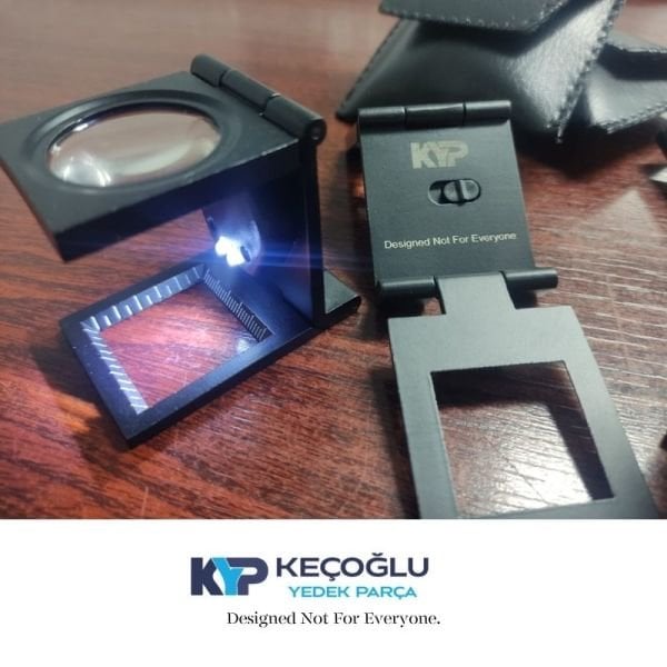 Metal Işıklı Lup