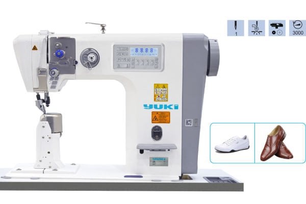 YK-T3-1C Tek İğne Saya Sütunlu İplik Kesicili Roda Çekerli  Kilit Dikiş D.Drive