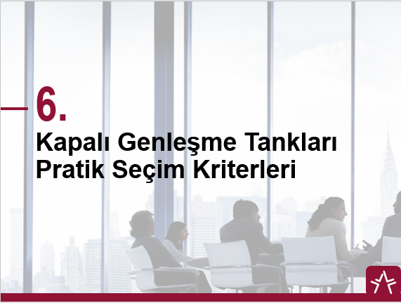 Kapalı Genleşme Tankı Pratik Seçim Kriteri